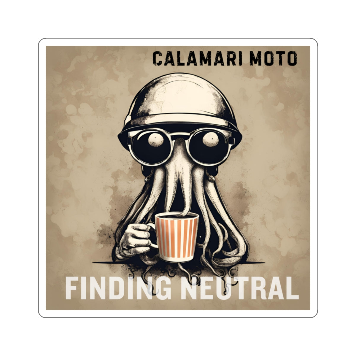 FINDING NEUTRAL COFFEE Sticker