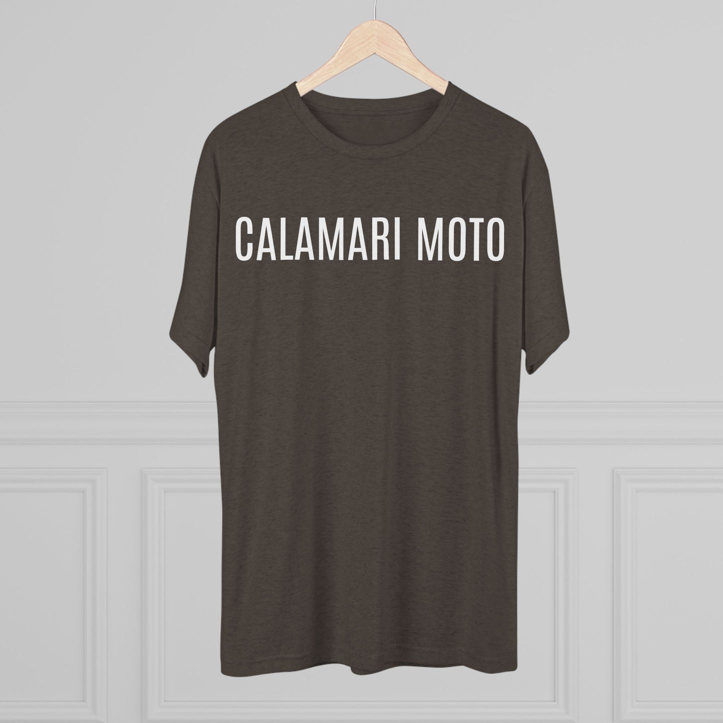 CALAMARI MOTO Unisex Tri-Blend Crew Tee