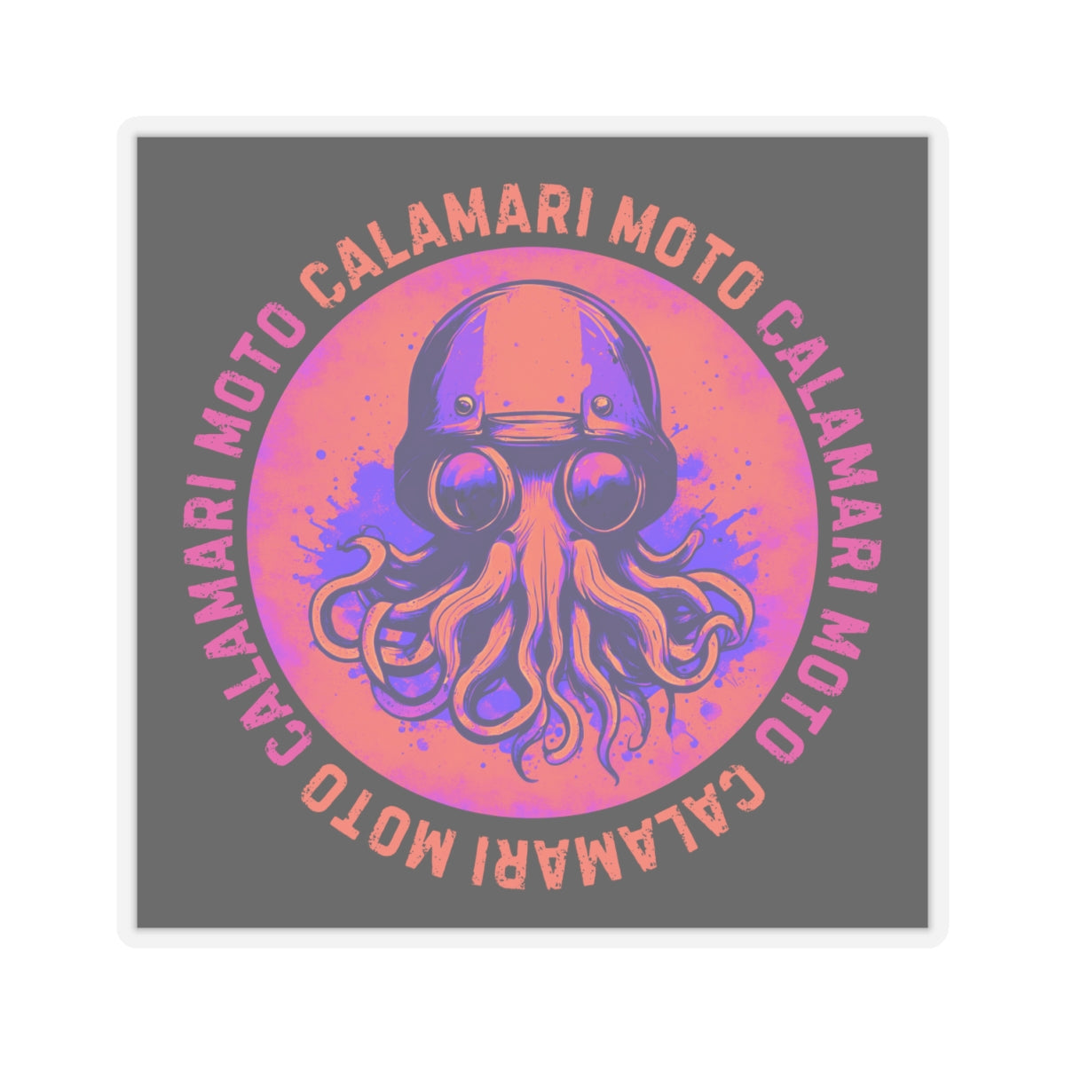 CALAMARI MOTO Sticker