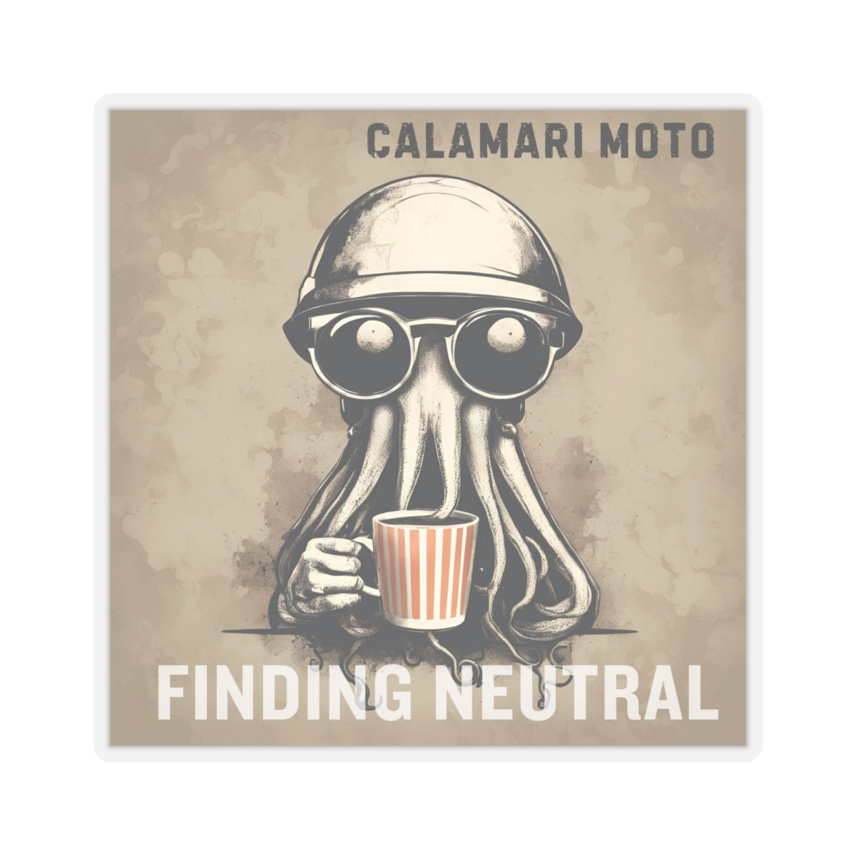 FINDING NEUTRAL COFFEE Sticker