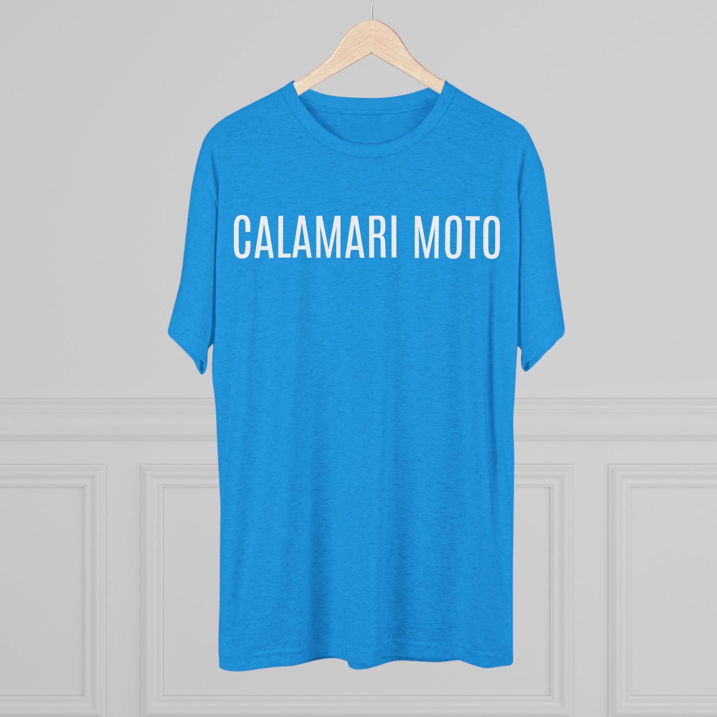 CALAMARI MOTO Unisex Tri-Blend Crew Tee