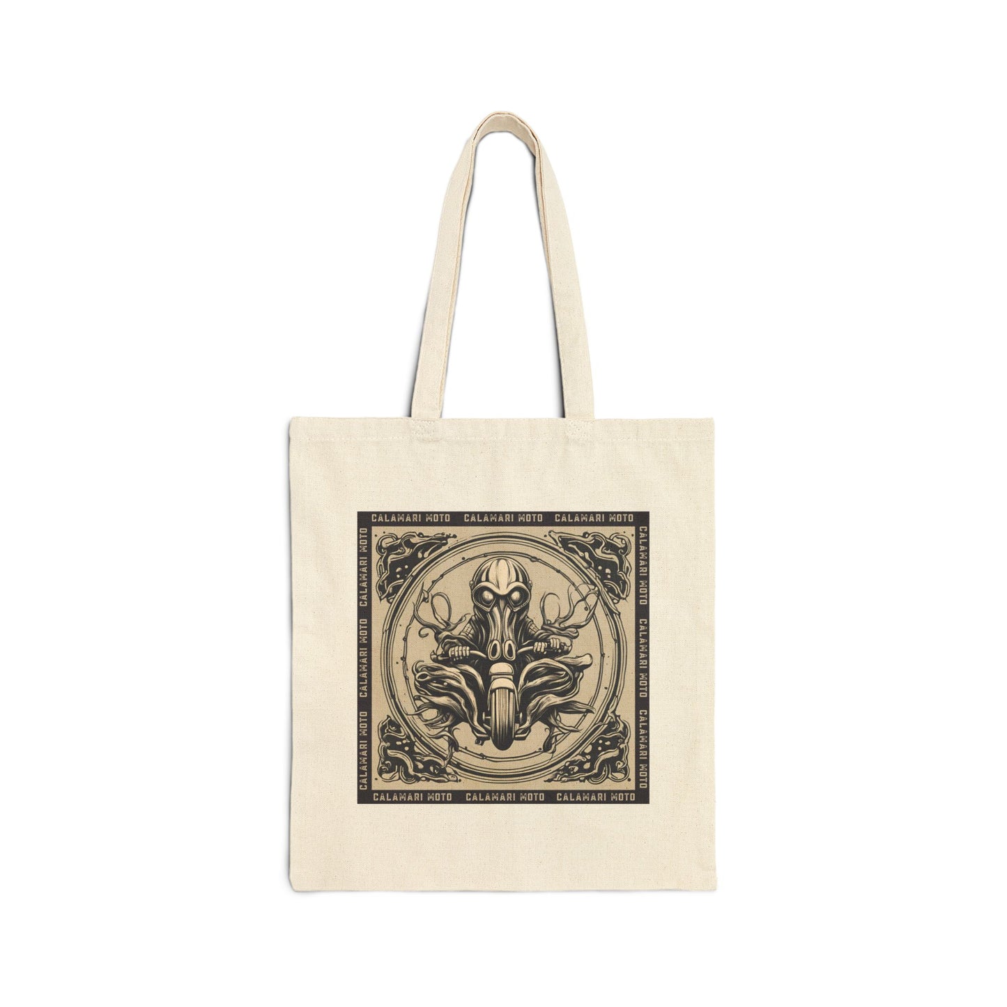 Limited Edition - Calamari Moto GOD Cotton Canvas Tote Bag