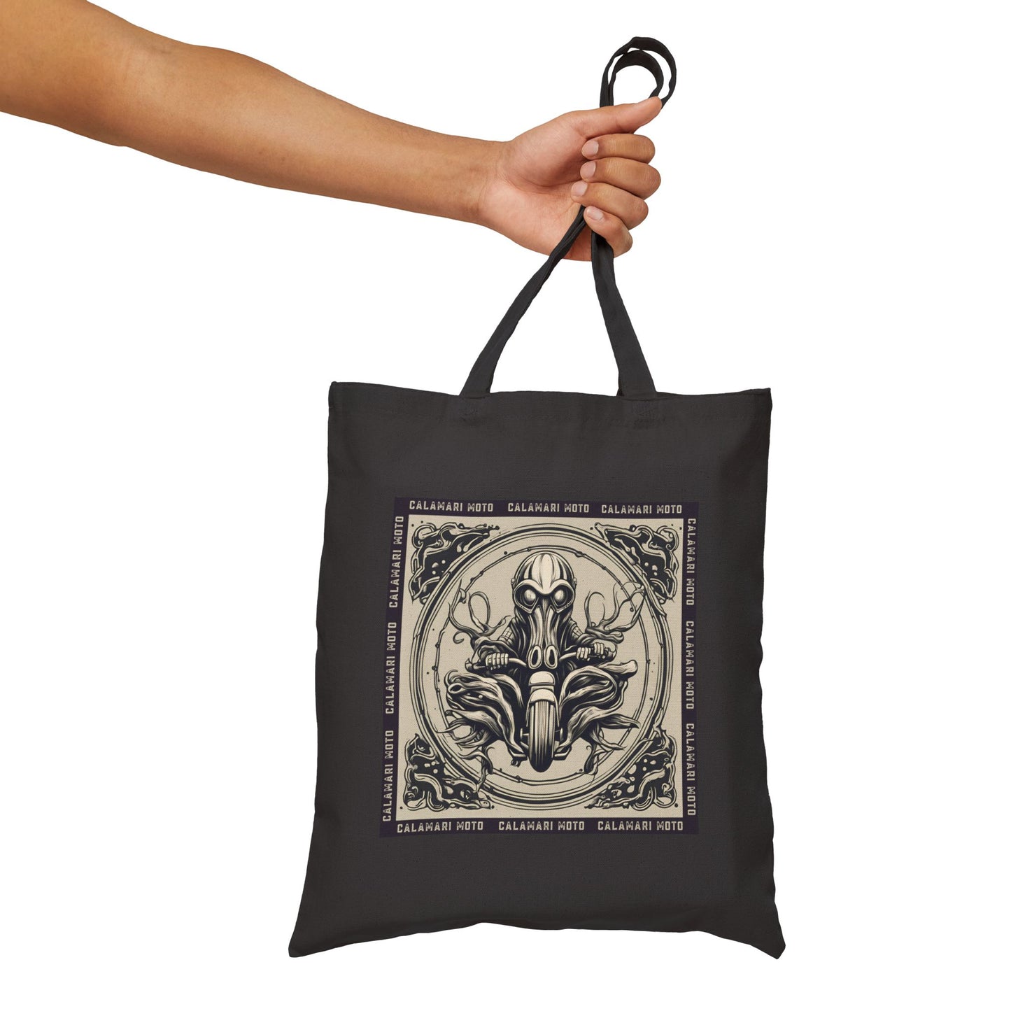 Limited Edition - Calamari Moto GOD Cotton Canvas Tote Bag