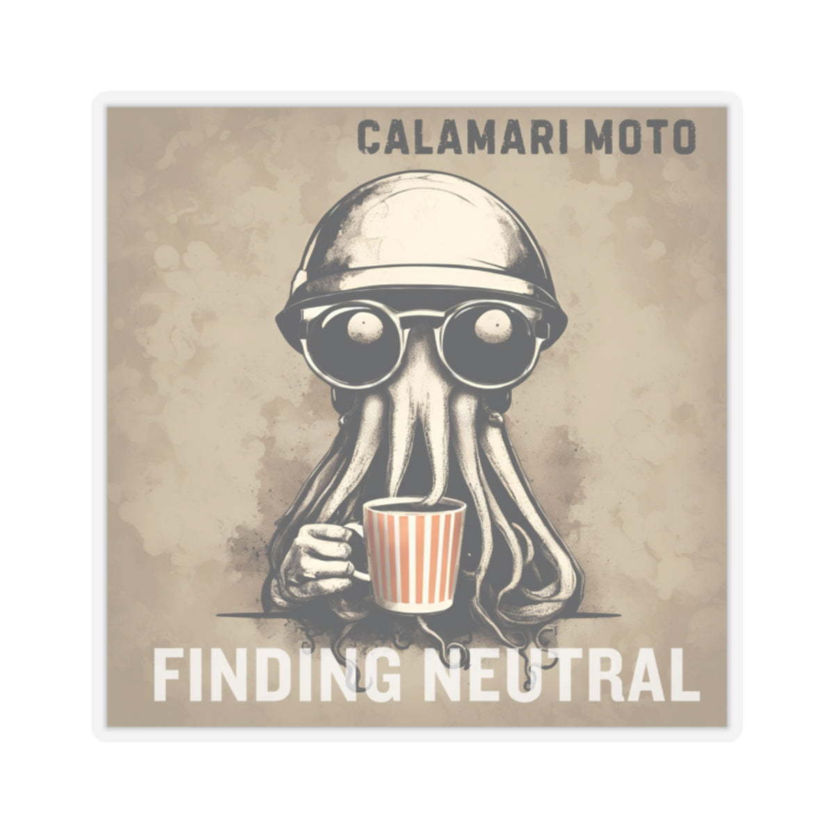 FINDING NEUTRAL COFFEE Sticker