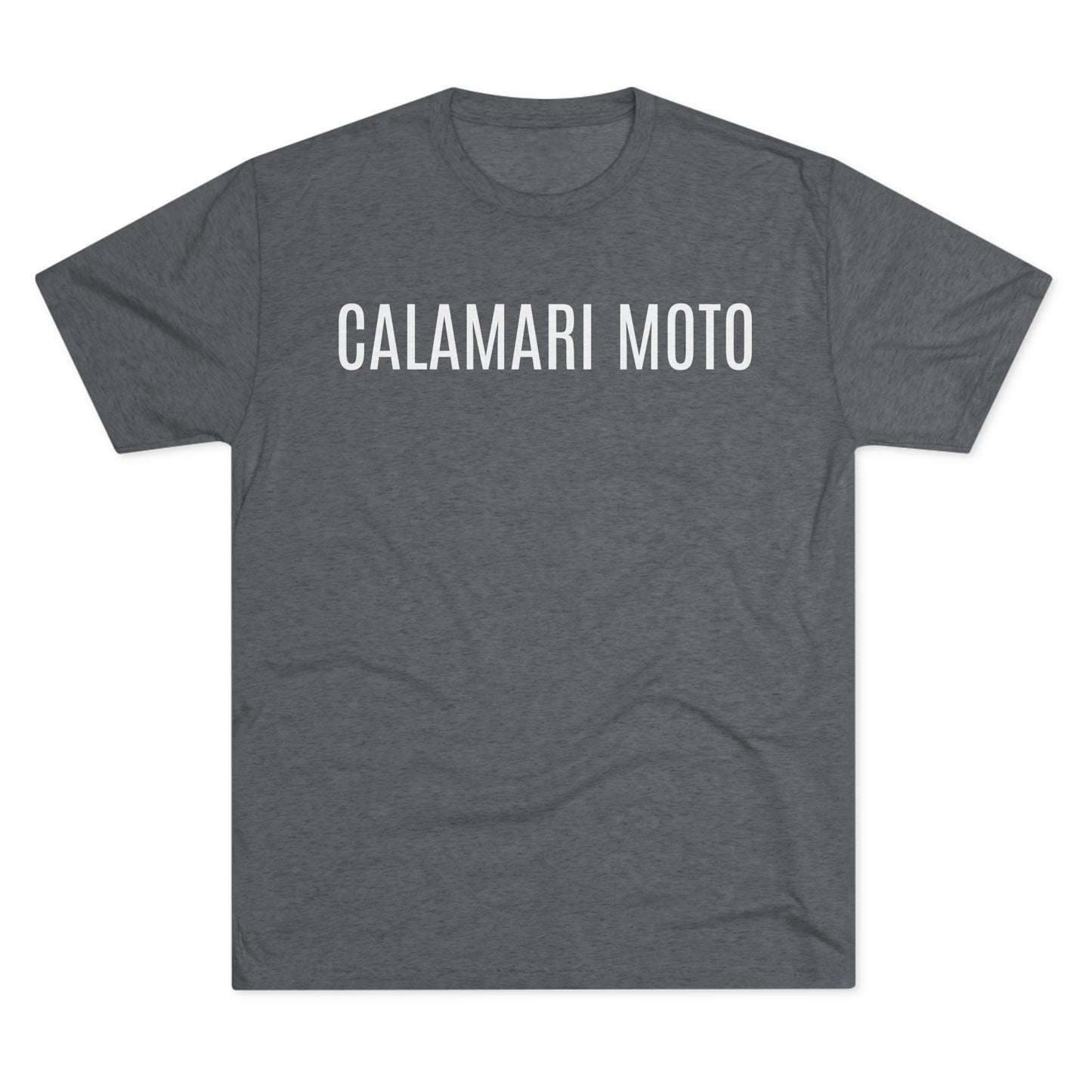 CALAMARI MOTO Unisex Tri-Blend Crew Tee