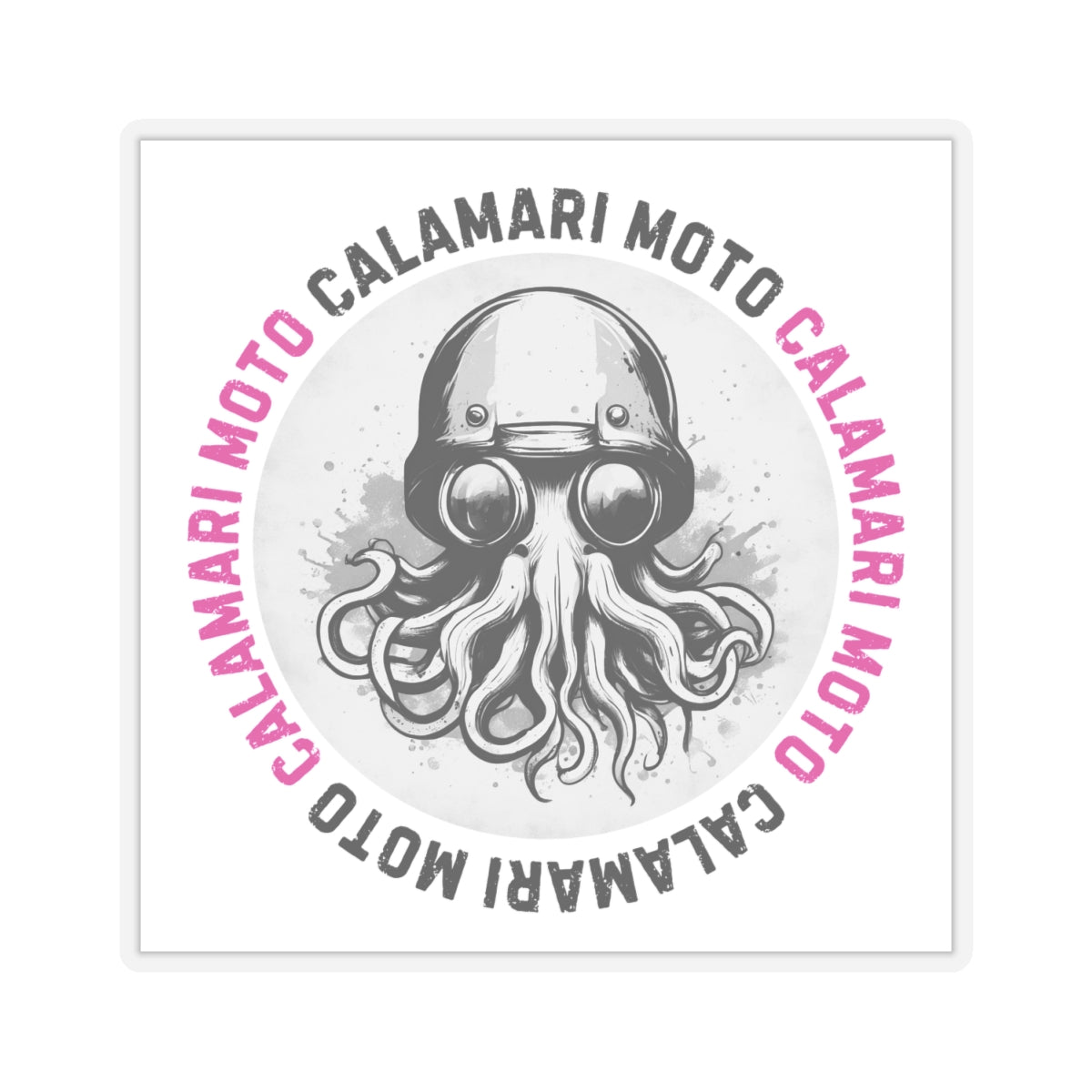 CALAMARI MOTO V2 Sticker