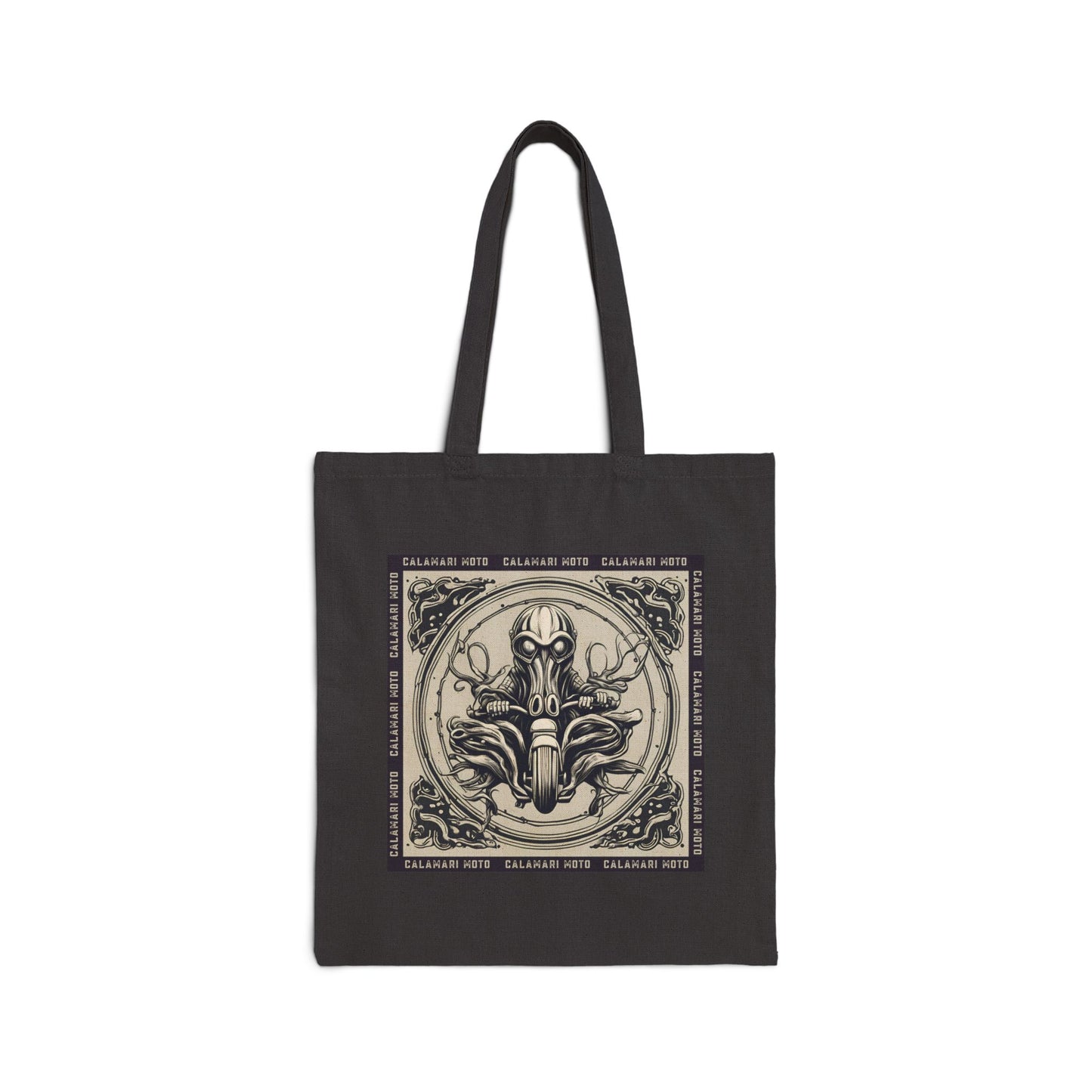 Limited Edition - Calamari Moto GOD Cotton Canvas Tote Bag